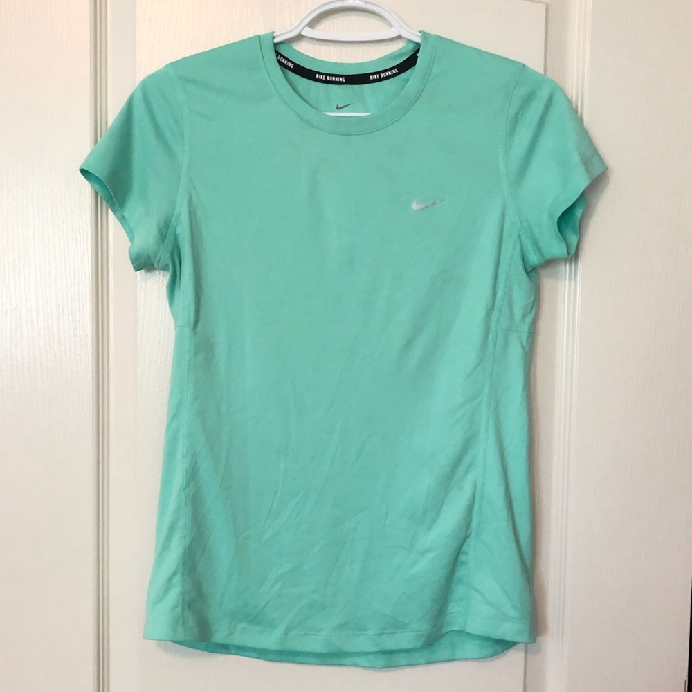 NWOT Nike Running Shirt- Mint Green